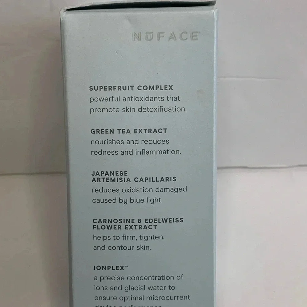 NuFace Tighten Serum 1oz Antioxidant Booster New